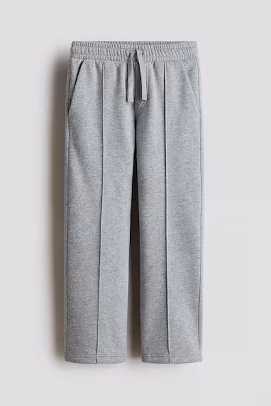 Прямые брюки JOGGERS из мольтона