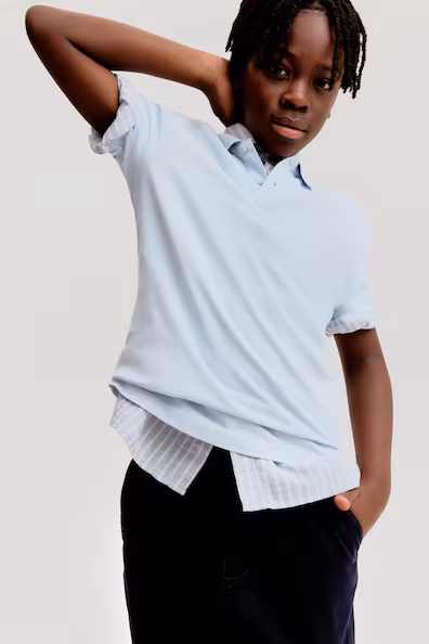 Поло из хлопкового пике