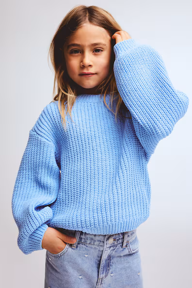 Свитер из вязаного ворса- Заказать в России