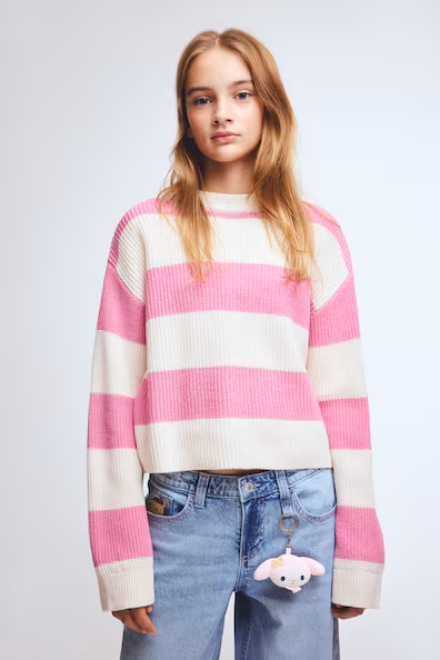 Свитер из хлопкового микса- Заказать в России