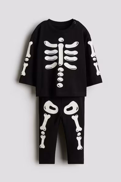 Набор из 2 предметов с принтом из хлопка- Заказать в России