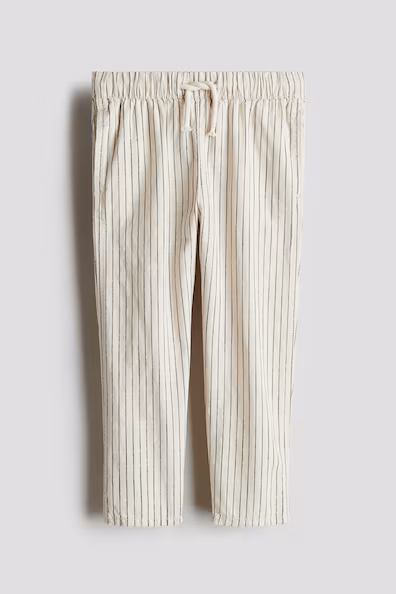 Брюки из смеси льна- Заказать в России