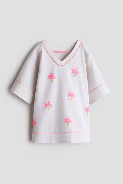 Платье из смеси льна с паетками- Заказать в России