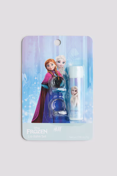 H&M Набор бальзама для губ и колец