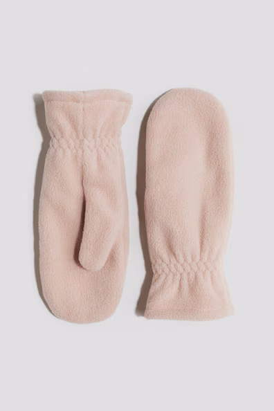 H&M Перчатки с отделением для большого пальца из флиса