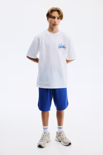 H&M Принтованный спортивный свитер с технологией DRYMOVE™