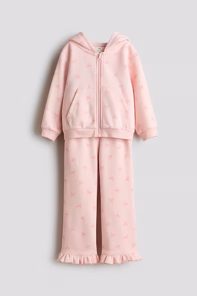 Комплект из 2-х предметов с принтом из мольтона- Заказать в России