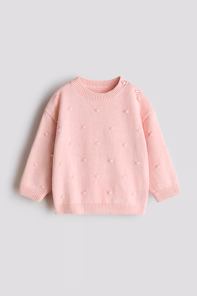 Свитер из жаккардового трикотажа