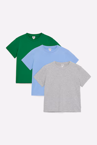 Футболки с круглым воротником, набор из 3- Заказать в России