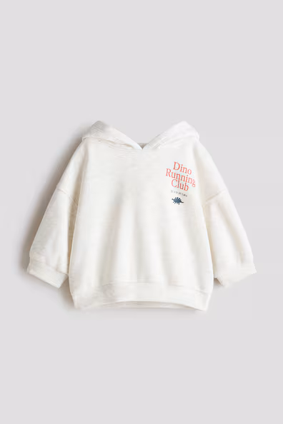 Худи с капюшоном и принтом- Заказать в России