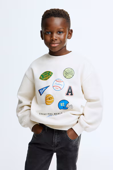 Свитшот с принтом