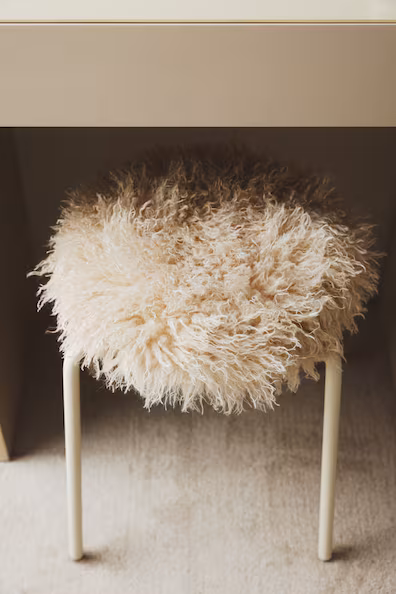 Коврик для ног вязаный