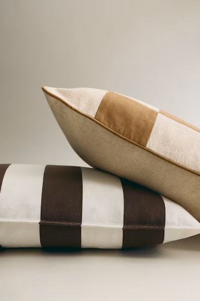 Подушечный чехол из смесового льна- Заказать в России