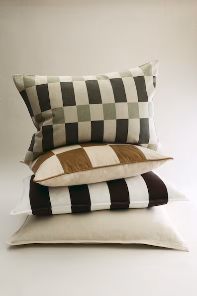 Подушечный чехол из смесового льна