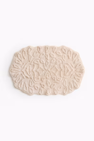 Пушистый ватный коврик для ванной комнаты из хлопка- Заказать в России