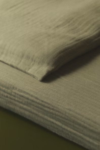 Пеленальное простынь для детской кроватки из муслина- Заказать в России