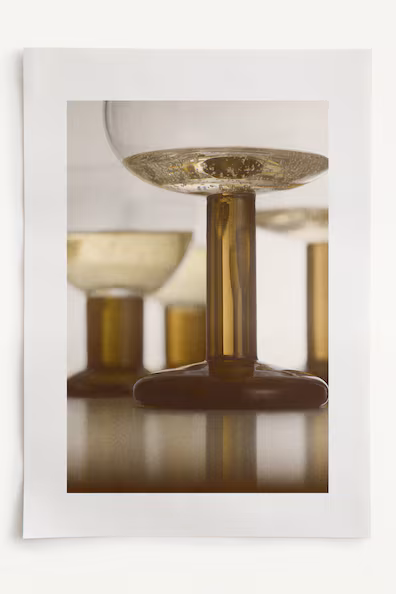 Набор из 2 бокалов для вина из ручной работы- Заказать в России