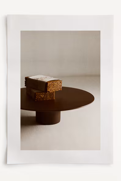 Тарелка для сервировки с ножкой