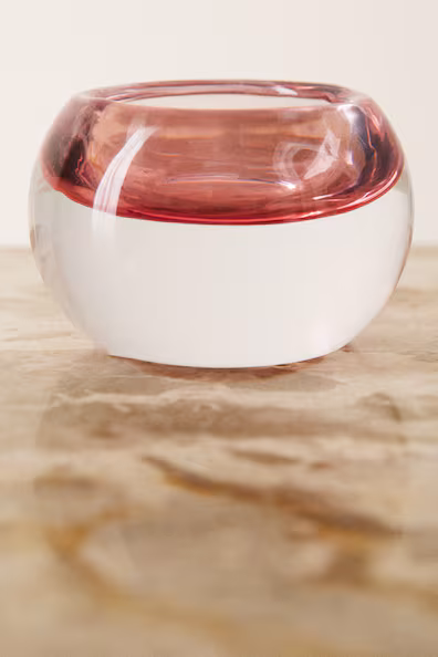 Свеча-лампарник из стекла