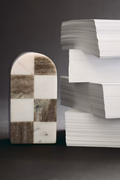 Книжная подставка из мрамора- Заказать в России