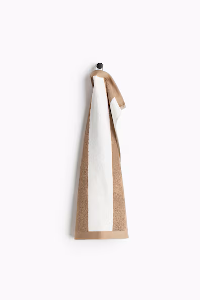 Полотенце для гостей из турецкого хлопка в полоску- Заказать в России