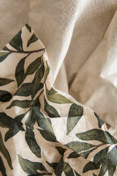 Набор из 15 прямоугольных бумажных салфеток- Заказать в России