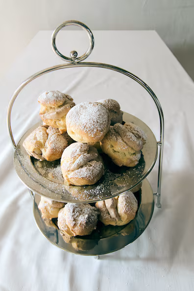 Тортовница на двух уровнях из нержавеющей стали- Заказать в России