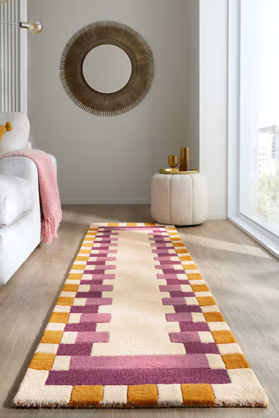 Коврик-раннер KAI WOOL BORDER- Заказать в России