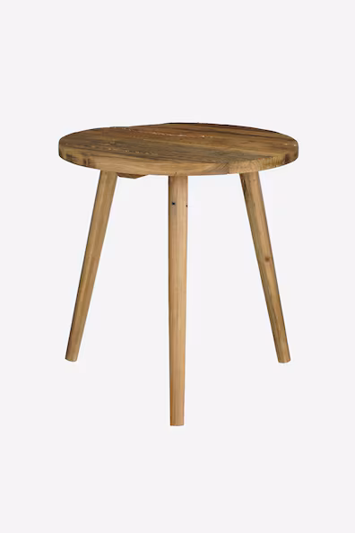 Напольный столик из переработанного дерева- Заказать в России