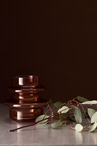 Маленькая секционированная ваза из стекла- Заказать в России