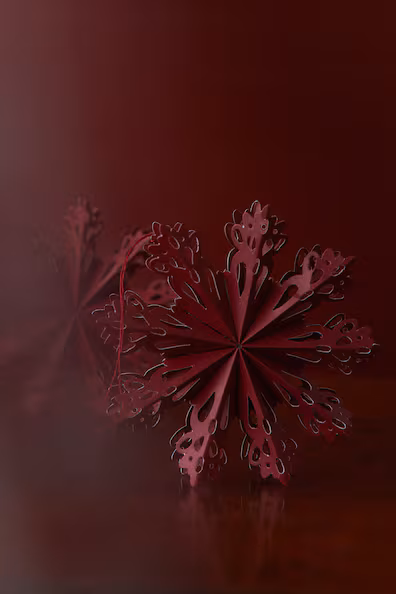 Новогодняя бумажная декорация для ёлки- Заказать в России