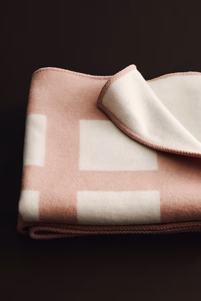 Плед из шерстяной смеси