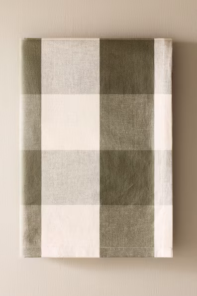 Покрывало на стол из смесового льна- Заказать в России