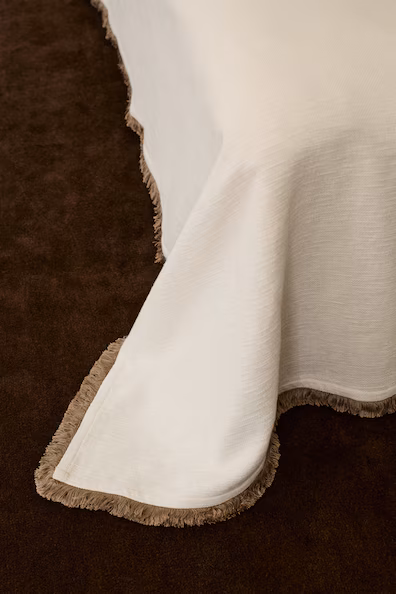 Одеяло с бахромой- Заказать в России