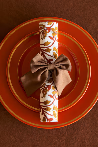 Набор из 4 кольца для салфеток с бантом- Заказать в России