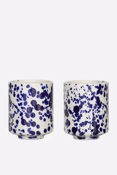 Глиняные чашки, набор из 2- Заказать в России