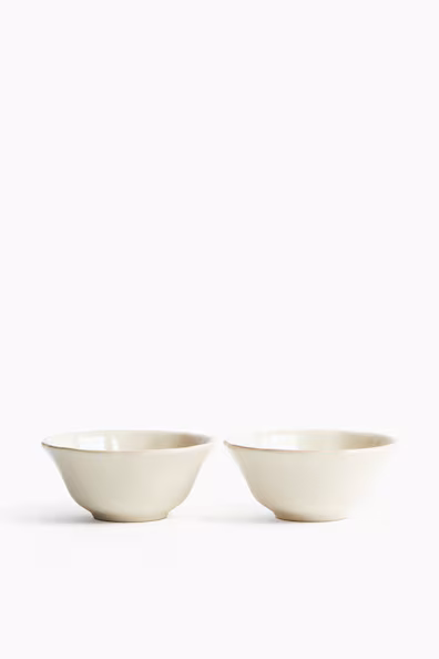 Набор из 2 мисок из грязевой керамики- Заказать в России