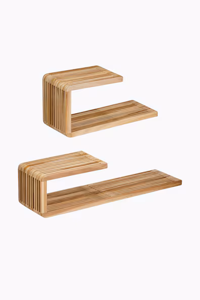 Настенные полки из переработанной древесины- Заказать в России