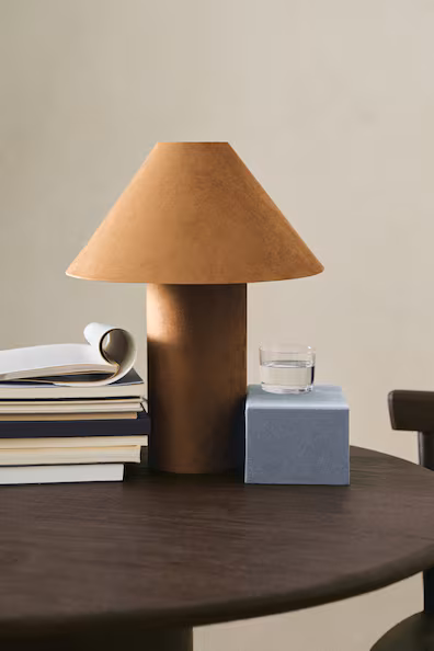 Настольная лампа из букле- Заказать в России