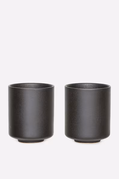 Набор чашек из греса, 2 шт.