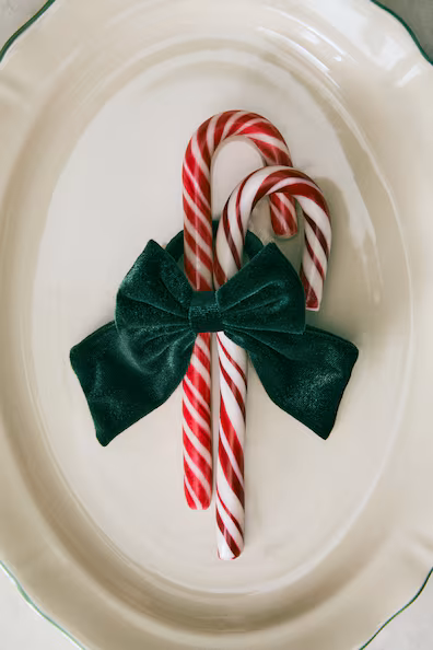 H&M Набор из 4 кольца для салфеток из велюра