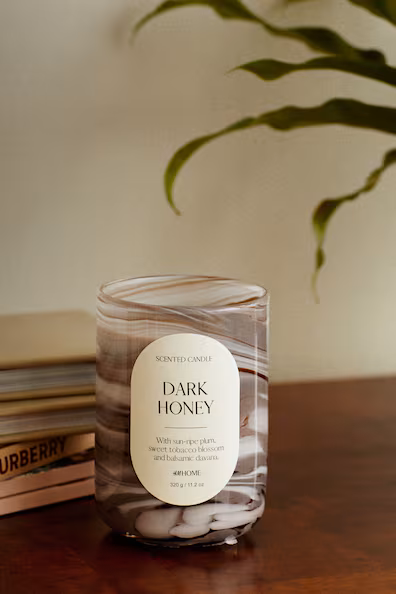 Душистая свеча в стеклянном контейнере- Заказать в России