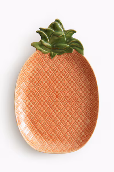 Большая сервировочная тарелка из греса- Заказать в России