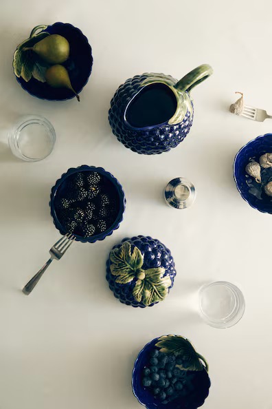 Фигуративная керамическая банка из греса