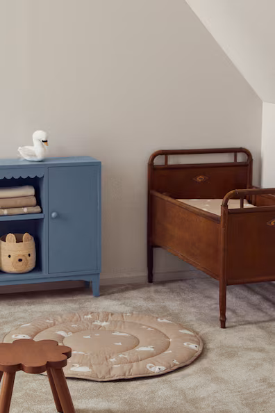 Коврик для младенцев из хлопковой ткани с узором