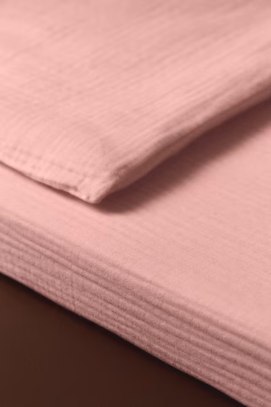 Простынь-чехол для детской кроватки из муселина- Заказать в России