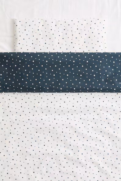 Комплект наволочек с рисунком для детской кроватки- Заказать в России