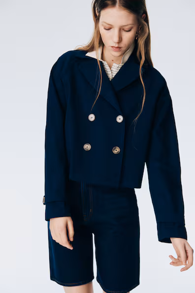 Короткий тренч- Заказать в России