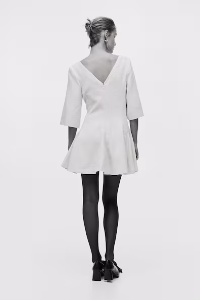 Платье из букле