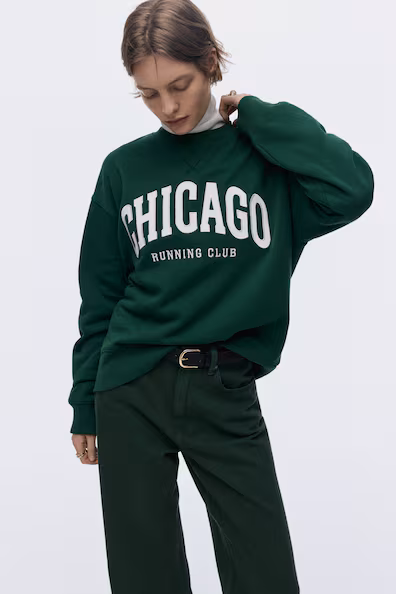 Свитшот с узором- Заказать в России